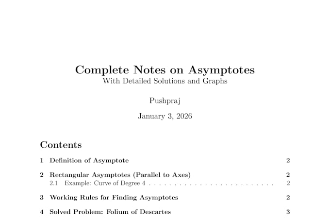 type complex math equations and calculus notes in latex or word